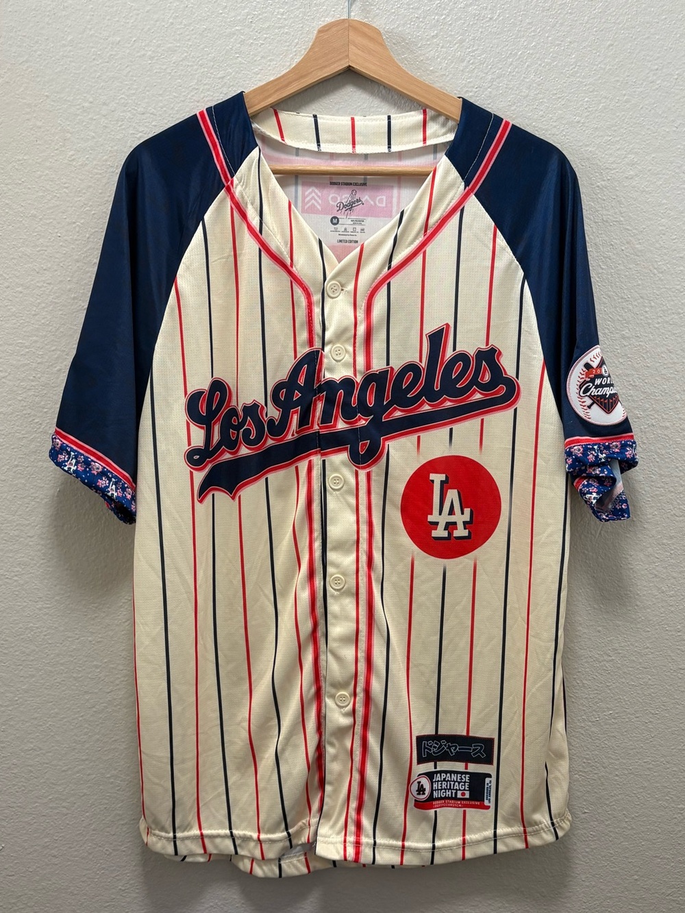 Los Angeles Dodgers Japanese Heritage Night Jersey